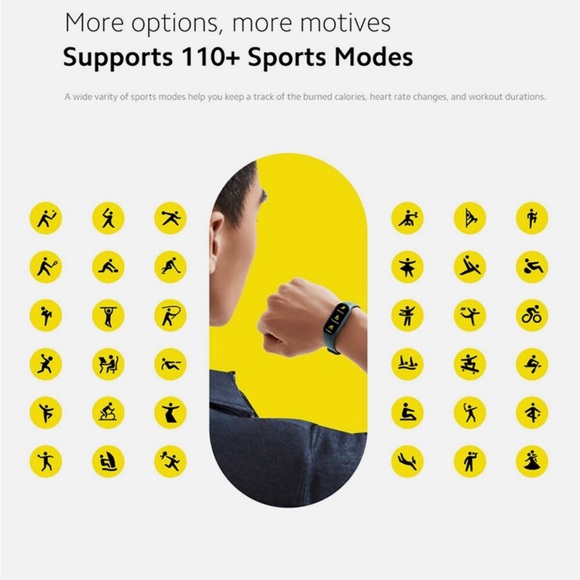 Smart Band 7 Black Multifunction Fitness Tracker Blood Oxygen  Bluetooth - Picture 11 of 13